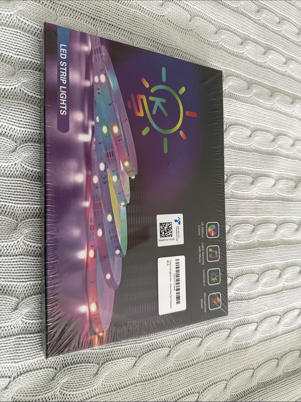LED Strip Lights RGB Color-Changing Light Kit